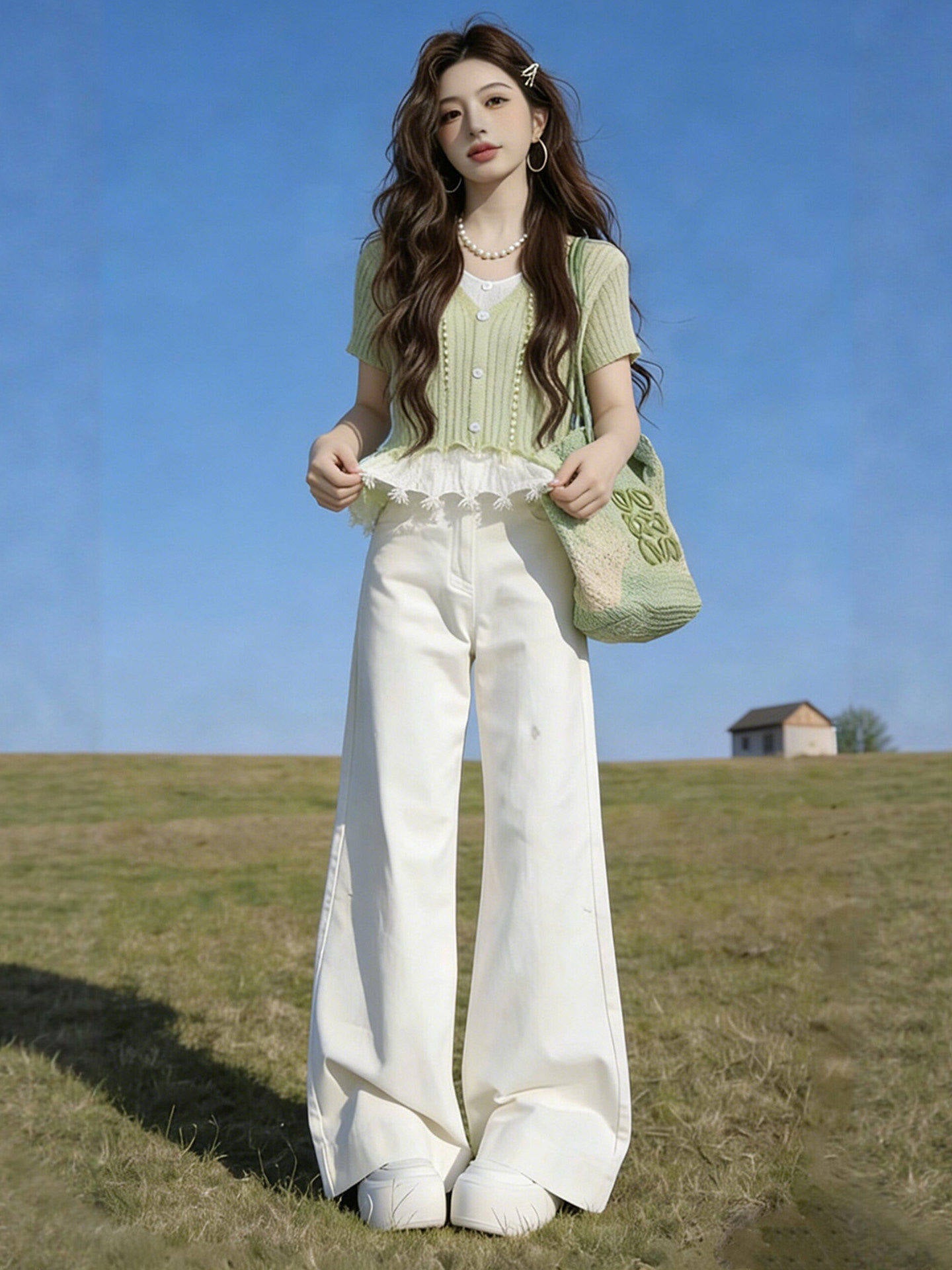 Summer Set Green Two-Piece Set